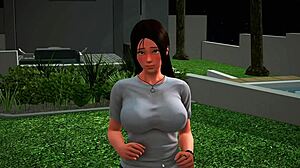 Tsundere Lucy Tempts in My New Family Part 16 Hentai Game