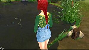 Princess Fiona's Swamp Gets Wrecked by Group Big Cock Milf Gangbang!