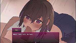 influencer girlfriend craves likes through anal blowjob orgasm hentai game scenes