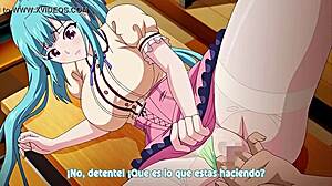 dude, watch this busty anime teacher get dominated and creampied deep