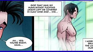 Batboys deepthroat batman dc comics rule 34 gay blowjob animation