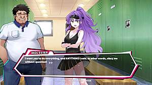 bridget the tennis angel craves anal pounding on court by coach in hentai gameplay
