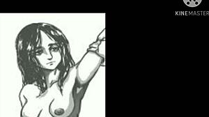 pieck spreads ass for deep fingering and anal pounding