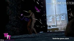 Fortnite E-Girl Begs for Your Cock in Wild Hentai Fuck
