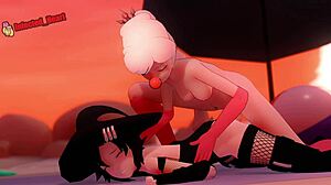 oh man, weiss pounding ruby's tight butt in that futanari frenzy... so hot!