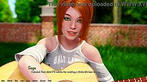 Cheating Redhead Busty Teen Fingers Pussy While Taking Huge Cock Next Step