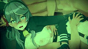 Blue Archive Akos Prefect Bound Secretary Scandal with Gangbang Creampie 4K