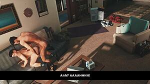 daddy's boys take double penetration in legendary 3d gay cartoon ova