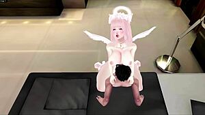 Step sister bimbo big tits ass fucked by monster cock in 3d hentai