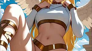 Famous Japanese anime series showcase sexy nude heroines boldly