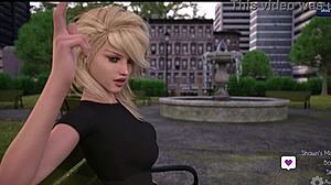 liz watches fairy closely examine xavier's throbbing nude dick up close in the awakening 9 nsfw visual novel gameplay footage