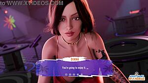 ep18 i eat diana's huge tits pussy squirting on her yacht... mmm