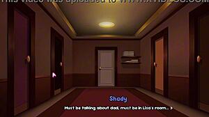 Stepmom's Curvy Big Ass Goth Body Teases in Bubbles Parody.