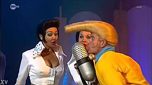 cartoons showcase band of big bouncing tits