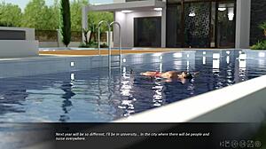 i check the pool summer vacation 02