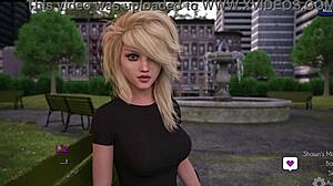 liz watches fairy closely examine xavier's throbbing nude dick up close in the awakening 9 nsfw visual novel gameplay footage