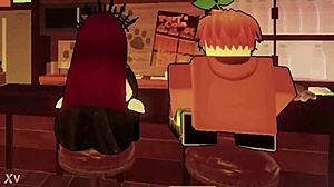 Roblox Guy Pounds Sexy Girl's Big Ass in Hentai Fuck Fest.