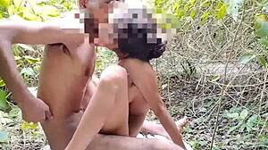 Indian Desi Girlfriend Pounds In Forest Quickie!