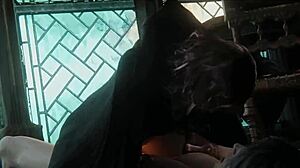 I crave Melina's creampie climax in hentai cartoon