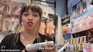 peep this sneaky tokyo sex shop vlog turning into wild toy testing moans