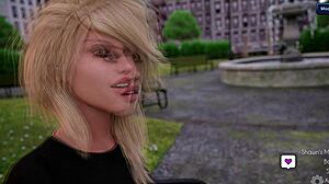 liz watches fairy closely examine xavier's throbbing nude dick up close in the awakening 9 nsfw visual novel gameplay footage