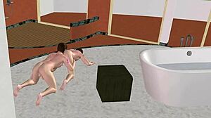 Muscular rimjob on hung buddy sparks gay footjob twist