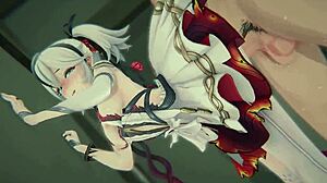 camellya rides bound cowgirl in wuthering waves tangled desire gangbang creampie 4k