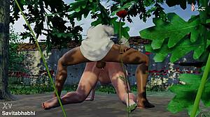 stepmom caught my virgin cock jerking and seduced me deep