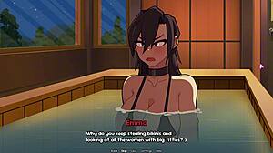 Stepsis emma's huge tits bbw bath bubbles big ass hentai parody fuck!