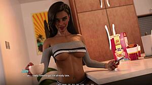 Riley Catches John and Zoe's Secret Beach Creampie Night