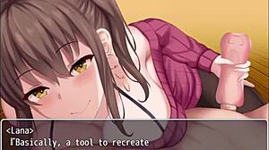 hey, watch this gostosa princess honey trap play with hero's big cock using her sexy toy