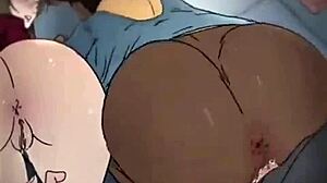 Intense derpixon hentai big ass facial pounding on train