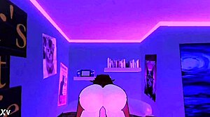 Roblox Guy Pounds Sexy Girl's Big Ass in Hentai Fuck Fest.