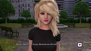 liz watches fairy closely examine xavier's throbbing nude dick up close in the awakening 9 nsfw visual novel gameplay footage
