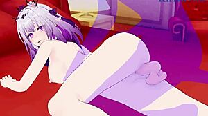 castorice rides feixiao's cock hard before intense creampie in honkai star rail hentai