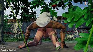 stepmom caught my virgin cock jerking and seduced me deep