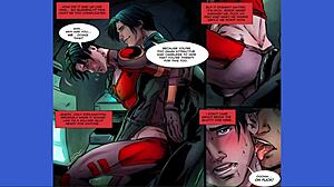 Batboys deepthroat batman dc comics rule 34 gay blowjob animation