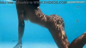 Do big ass big tits teens tease in underwater pool?