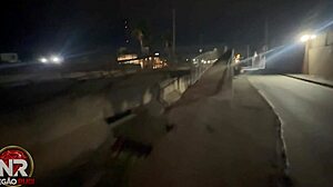 novinha drops to suck black monster cock while cruising city car fuck