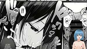 Big oppai anime girl skips condom completely
