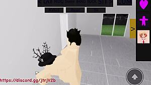 borov’s monster cock destroys roblox teen in hentai blowbang