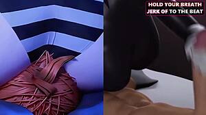 Mika locks you in chastity month with femdom jerk off humiliation