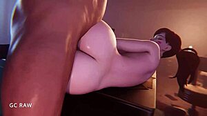 overwatch + azur lane hotties in wild animation compilation overload!! 🔥🎮
