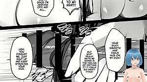 Big oppai anime girl skips condom completely