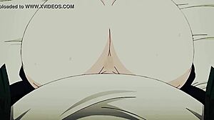 busty teen MILF DROPS to her knees for a MONSTER COCK blowjob explosion
