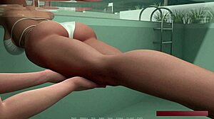 what if liam's swim lesson with jennet and eva turns private and steamy?