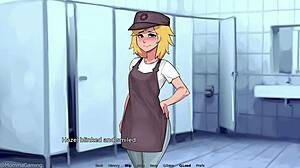cute femboy suckd me off in public bathrm