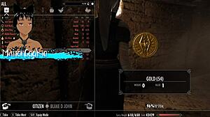 stumbled on skyrim mod babe with massive tits huge ass ready for fun