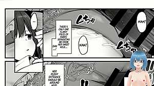 Big oppai anime girl skips condom completely