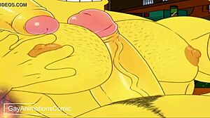 duffman yeah simpsons gay yaoi hentai comic animation twist
